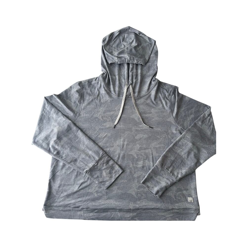 Vuori Women's Camo Halo Essential Hoodie Size XXL Athleisure Soft Dreamknit